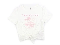 Kids ONLY cloud dancer/paradise knot top
